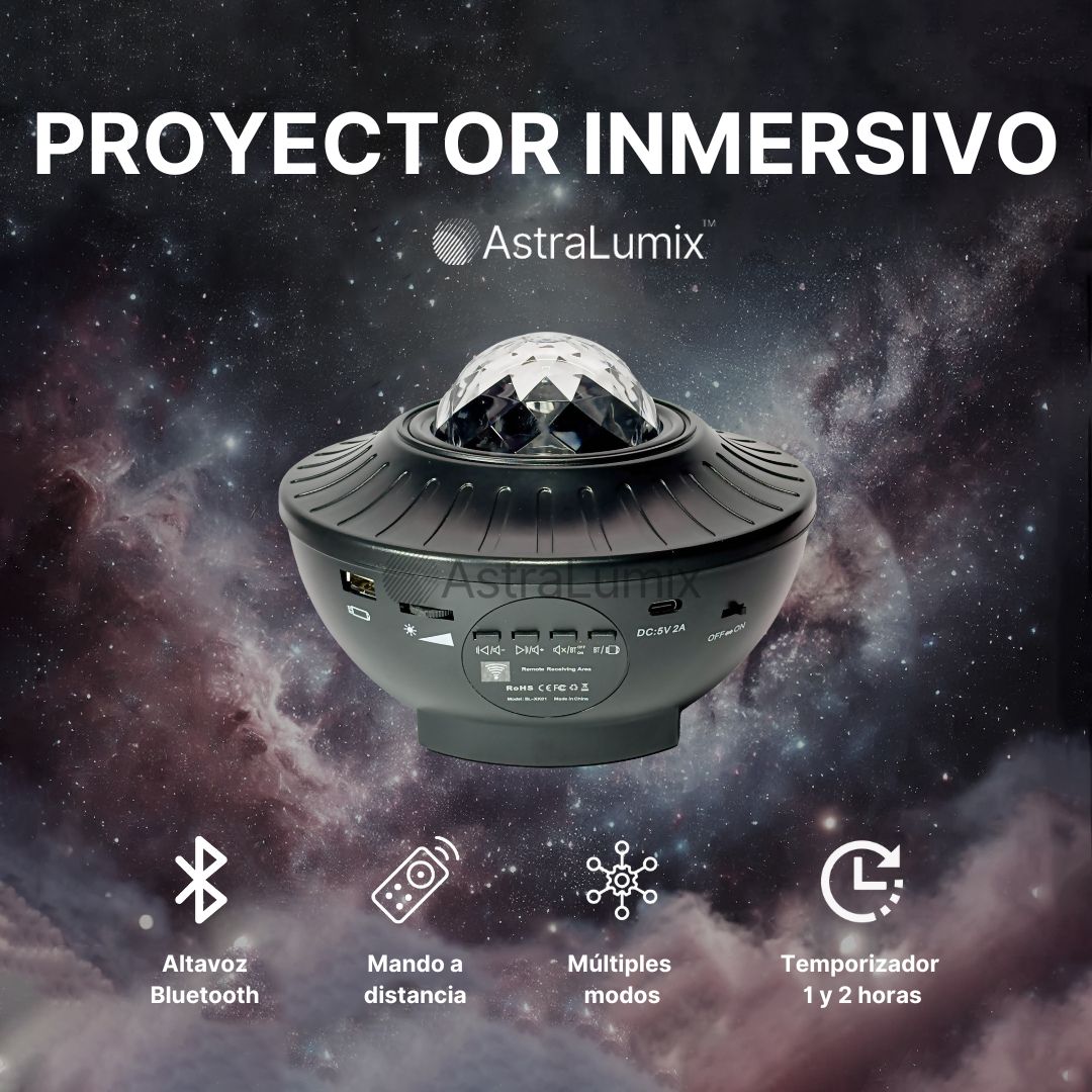 Proyector de Estrellas y Altavoz Bluetooth